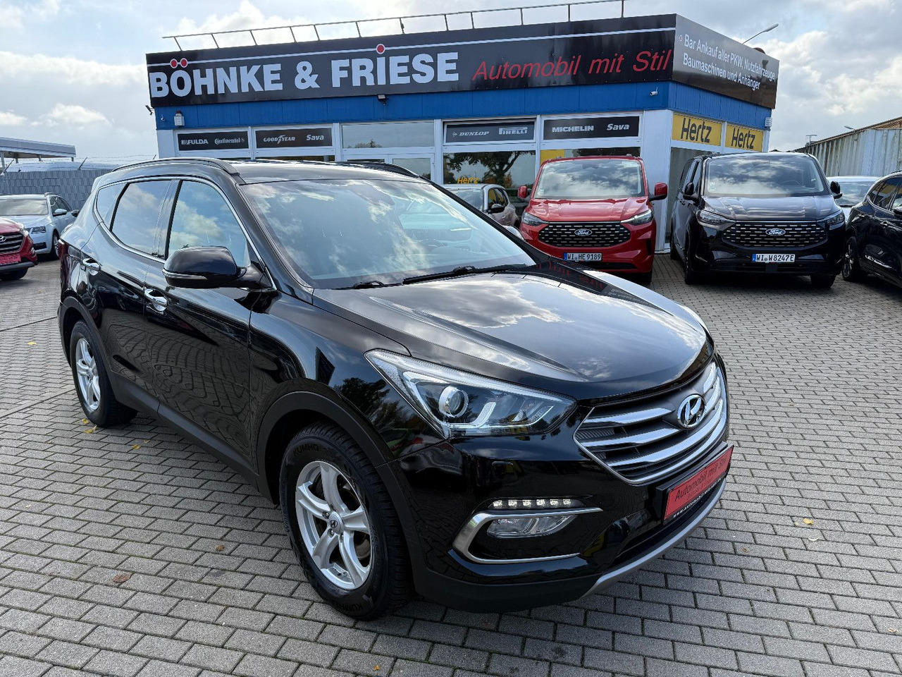 Hyundai Santa Fe blue Premium 4WD XENON LED NAVI LEDER - سيارة دفع رباعي: صورة 1 Hyundai Santa Fe blue Premium 4WD XENON LED NAVI LEDER - سيارة دفع رباعي: صورة 1