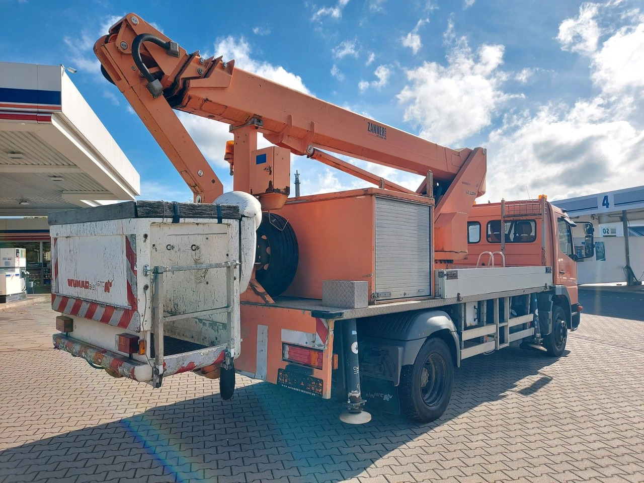 Mercedes-Benz ATEGO 1323 HUBSTEIGER WUMAG WT220H - منصة محمولة مثبتة على الشاحنة: صورة 4 Mercedes-Benz ATEGO 1323 HUBSTEIGER WUMAG WT220H - منصة محمولة مثبتة على الشاحنة: صورة 4