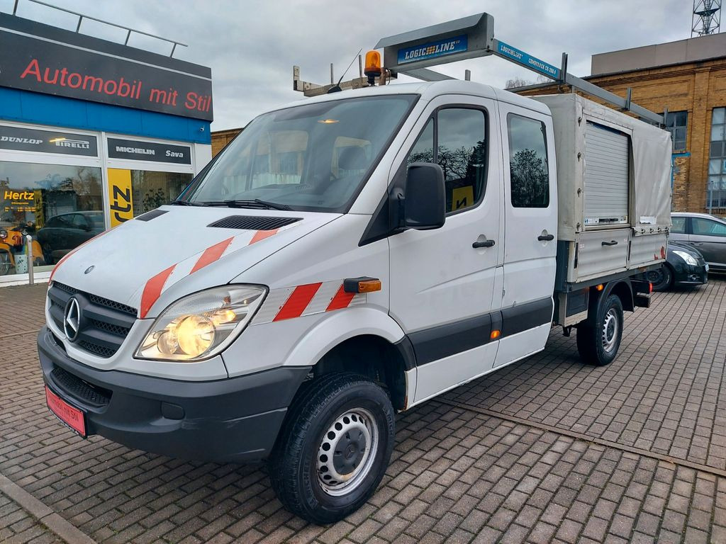 Mercedes-Benz Sprinter II DoKa 316 CDI 4X4 Pritsche 6 Sitze - شاحنة مغلقة بستائر جانبية, الشاحنات الصغيرة كابينة مزدوجة: صورة 5 Mercedes-Benz Sprinter II DoKa 316 CDI 4X4 Pritsche 6 Sitze - شاحنة مغلقة بستائر جانبية, الشاحنات الصغيرة كابينة مزدوجة: صورة 5