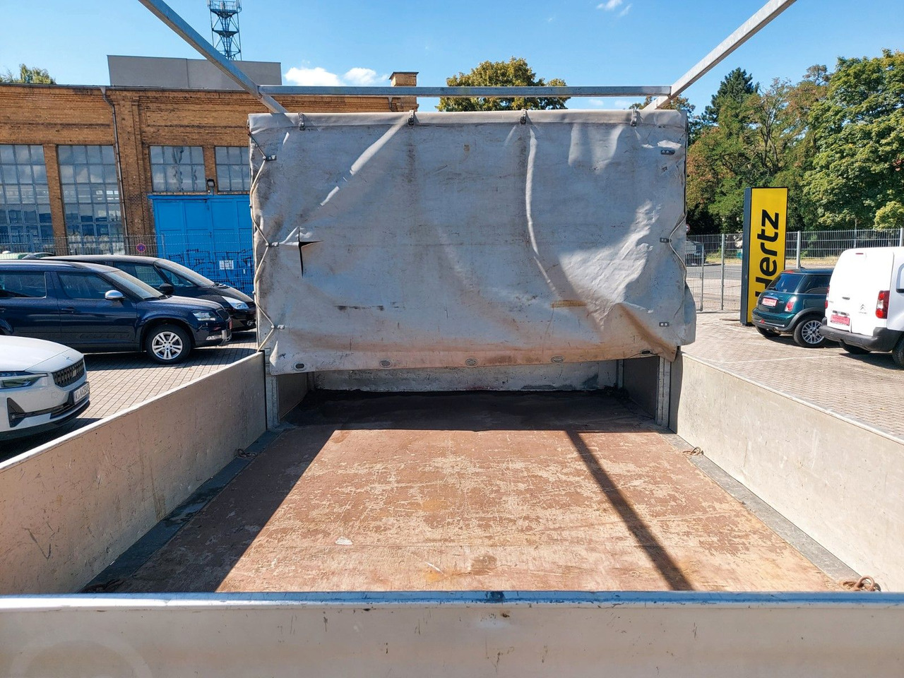 شاحنة مغلقة بستائر جانبية Mercedes-Benz Sprinter II Pritsche 316 Pritsche Klima Sandheiz: صورة 8 شاحنة مغلقة بستائر جانبية Mercedes-Benz Sprinter II Pritsche 316 Pritsche Klima Sandheiz: صورة 8