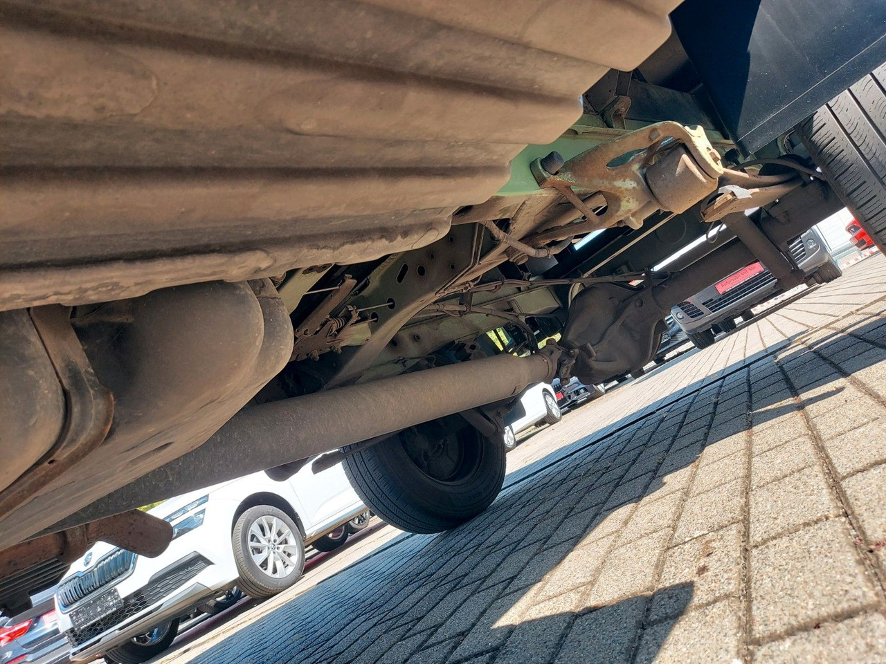 شاحنة مغلقة بستائر جانبية Mercedes-Benz Sprinter II Pritsche 316 Pritsche Klima Sandheiz: صورة 20 شاحنة مغلقة بستائر جانبية Mercedes-Benz Sprinter II Pritsche 316 Pritsche Klima Sandheiz: صورة 20