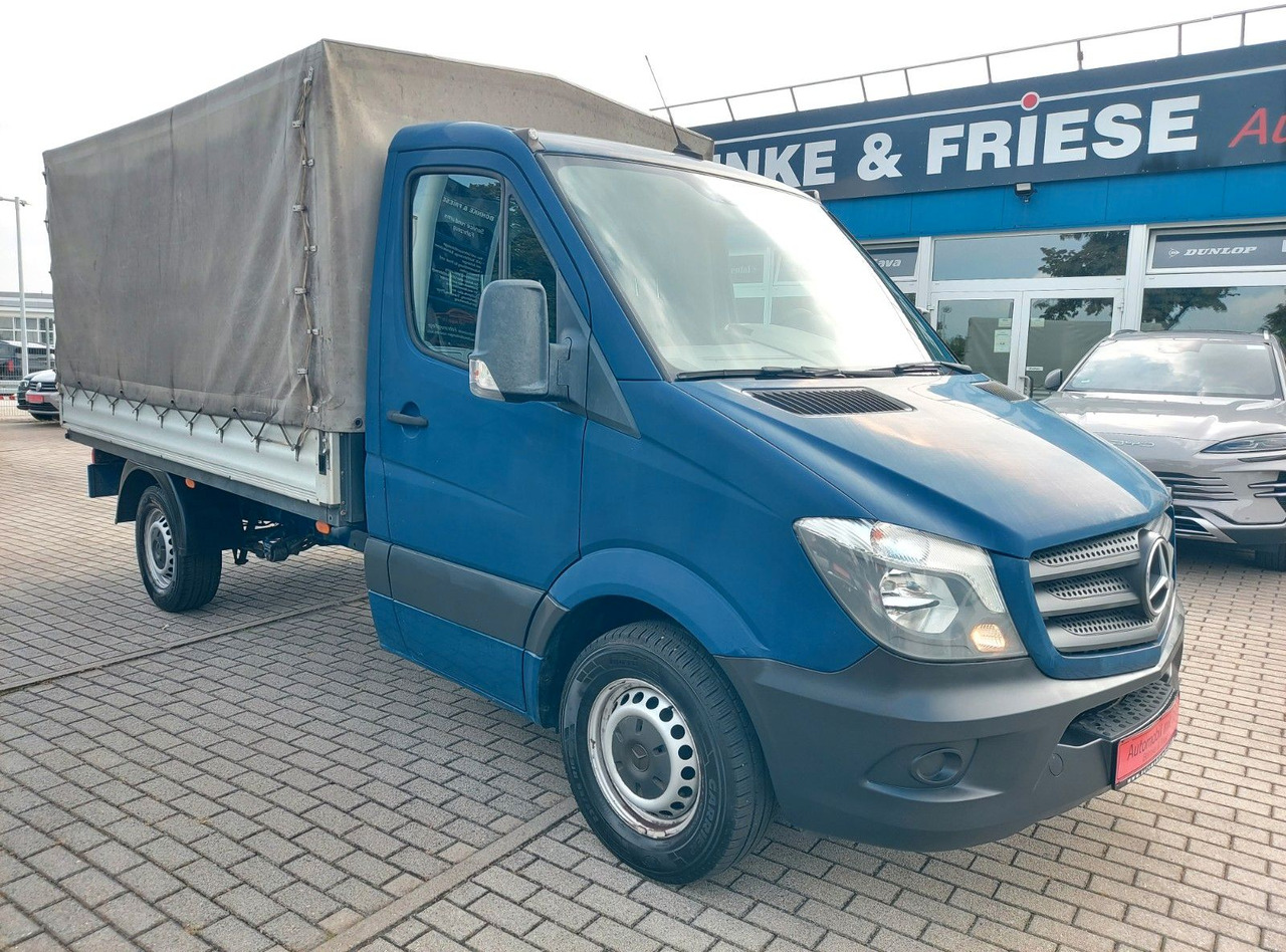 Mercedes-Benz Sprinter II Pritsche 316 Pritsche Plane - شاحنة مغلقة بستائر جانبية: صورة 1 Mercedes-Benz Sprinter II Pritsche 316 Pritsche Plane - شاحنة مغلقة بستائر جانبية: صورة 1