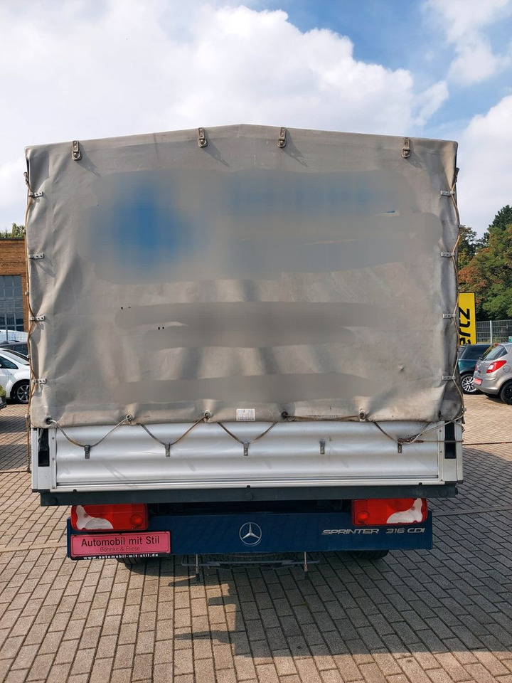 Mercedes-Benz Sprinter II Pritsche 316 Pritsche Plane - شاحنة مغلقة بستائر جانبية: صورة 5 Mercedes-Benz Sprinter II Pritsche 316 Pritsche Plane - شاحنة مغلقة بستائر جانبية: صورة 5