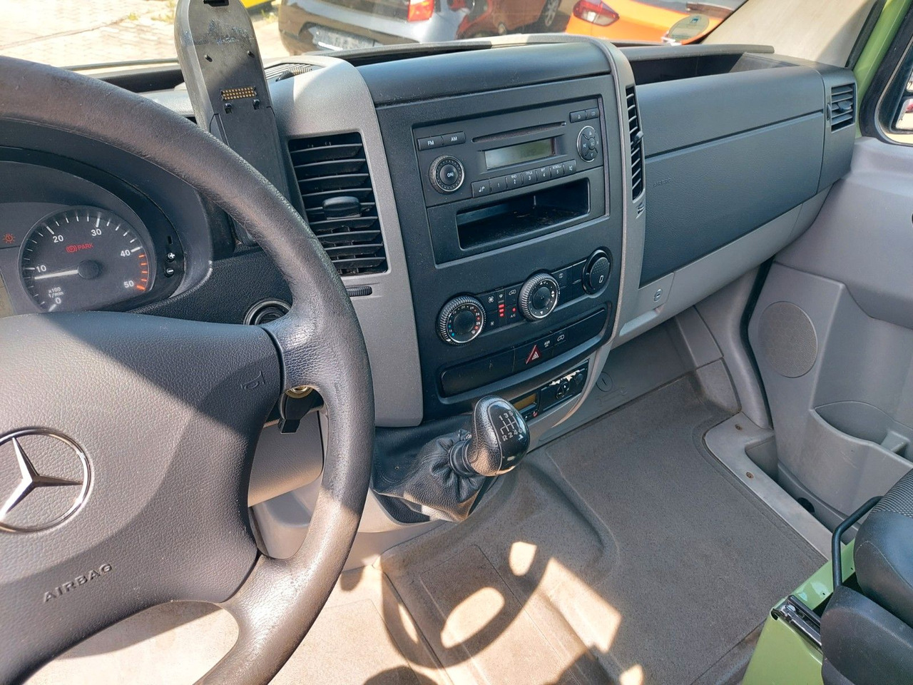 شاحنة مغلقة بستائر جانبية, الشاحنات الصغيرة كابينة مزدوجة Mercedes-Benz Sprinter II Pritsche/DoKa 313 CDI KLIMA 7 SITZE: صورة 10