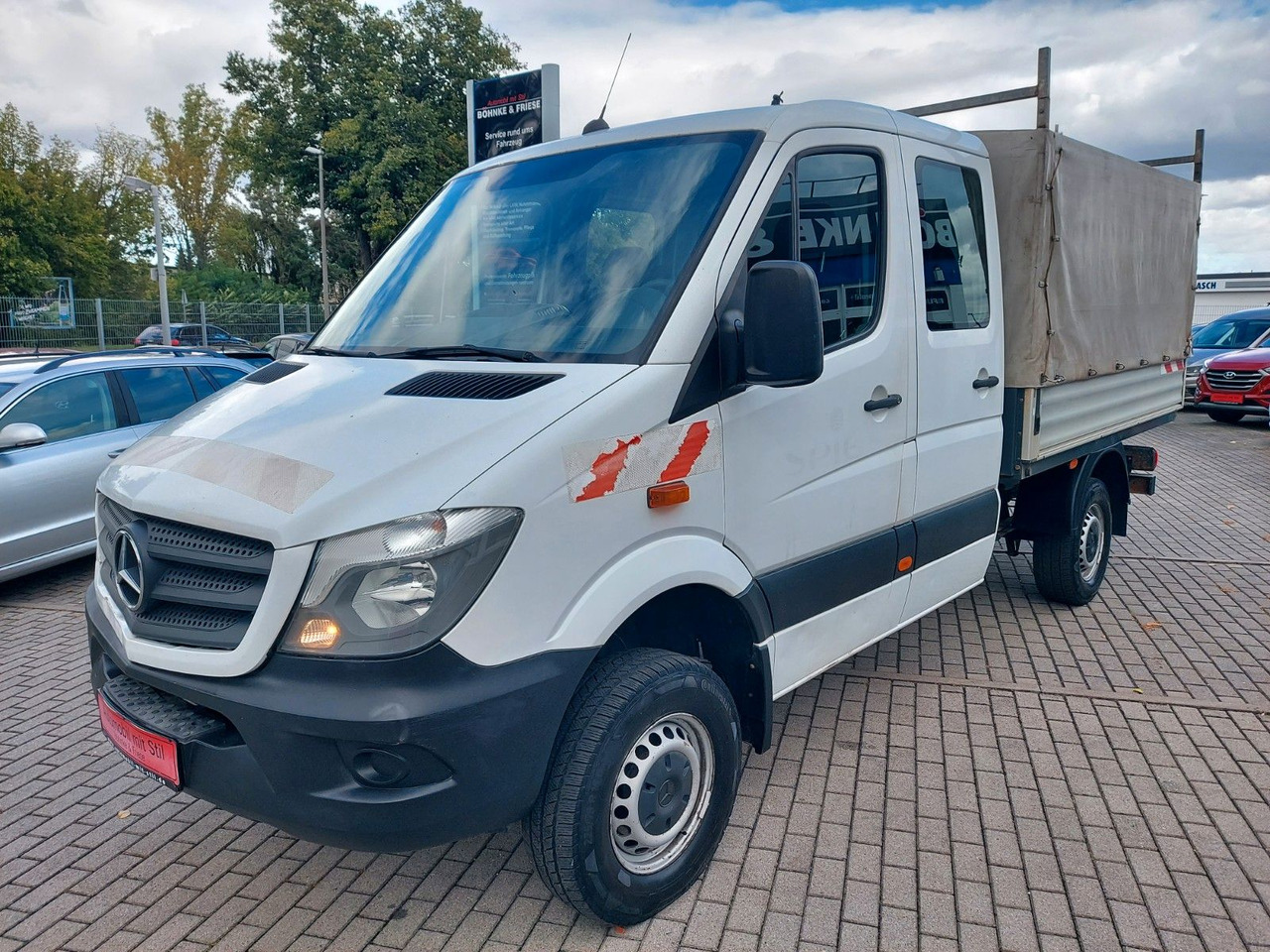 Mercedes-Benz Sprinter II Pritsche DoKa 316 4X4 Klima Standhei - ميكروباص: صورة 5 Mercedes-Benz Sprinter II Pritsche DoKa 316 4X4 Klima Standhei - ميكروباص: صورة 5