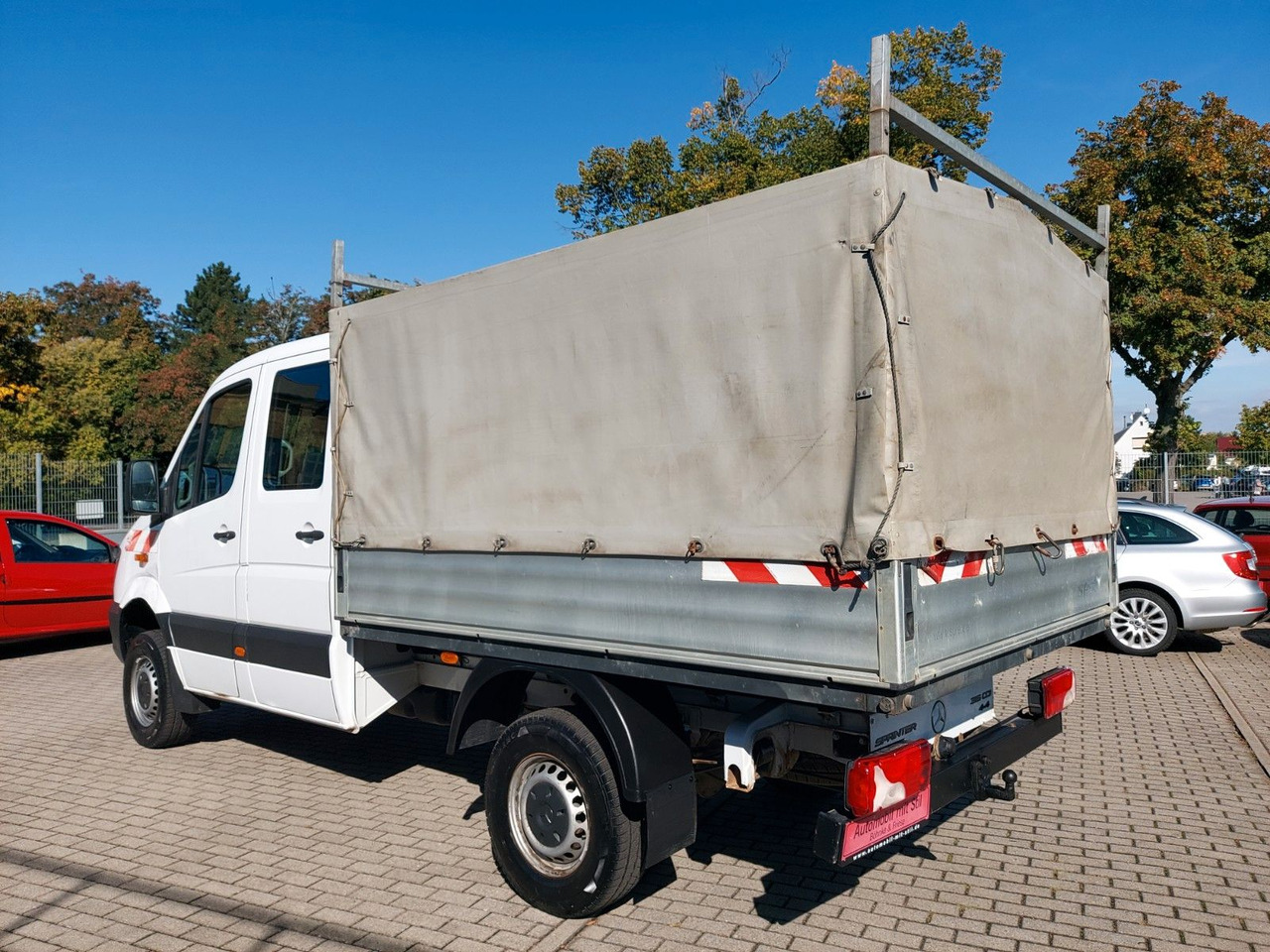 Mercedes-Benz Sprinter II Pritsche DoKa 316 CDI 4X4 Klima - شاحنة مغلقة بستائر جانبية, الشاحنات الصغيرة كابينة مزدوجة: صورة 5 Mercedes-Benz Sprinter II Pritsche DoKa 316 CDI 4X4 Klima - شاحنة مغلقة بستائر جانبية, الشاحنات الصغيرة كابينة مزدوجة: صورة 5
