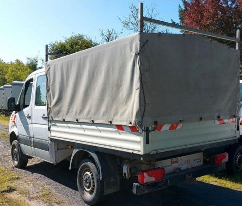 Mercedes-Benz Sprinter II Pritsche DoKa 316 CDI 4X4 Klima - شاحنة مغلقة بستائر جانبية, الشاحنات الصغيرة كابينة مزدوجة: صورة 4 Mercedes-Benz Sprinter II Pritsche DoKa 316 CDI 4X4 Klima - شاحنة مغلقة بستائر جانبية, الشاحنات الصغيرة كابينة مزدوجة: صورة 4