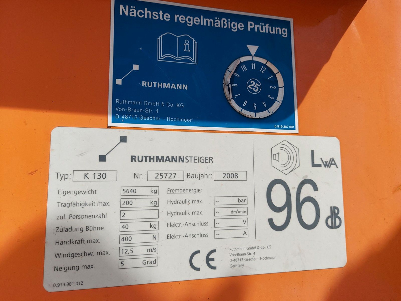 Mercedes-Benz VARIO 816D 4x4 HUB Steiger Ruthmann K130 - منصة محمولة مثبتة على الشاحنة: صورة 2 Mercedes-Benz VARIO 816D 4x4 HUB Steiger Ruthmann K130 - منصة محمولة مثبتة على الشاحنة: صورة 2
