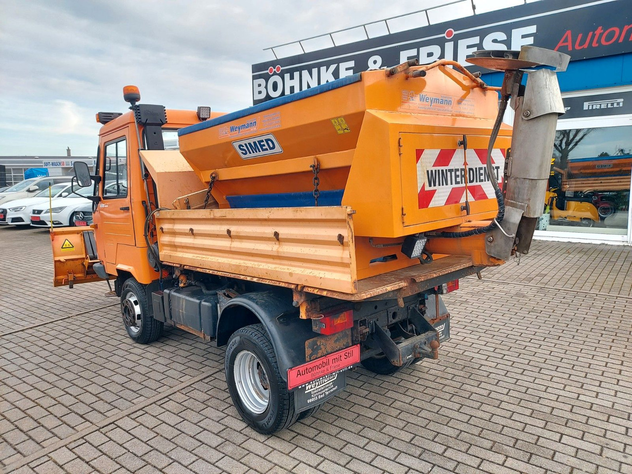 Multicar M26 4X4 WINTER DIENST STREUER + SCHILD ALLRAD - قلاب صغير: صورة 5 Multicar M26 4X4 WINTER DIENST STREUER + SCHILD ALLRAD - قلاب صغير: صورة 5