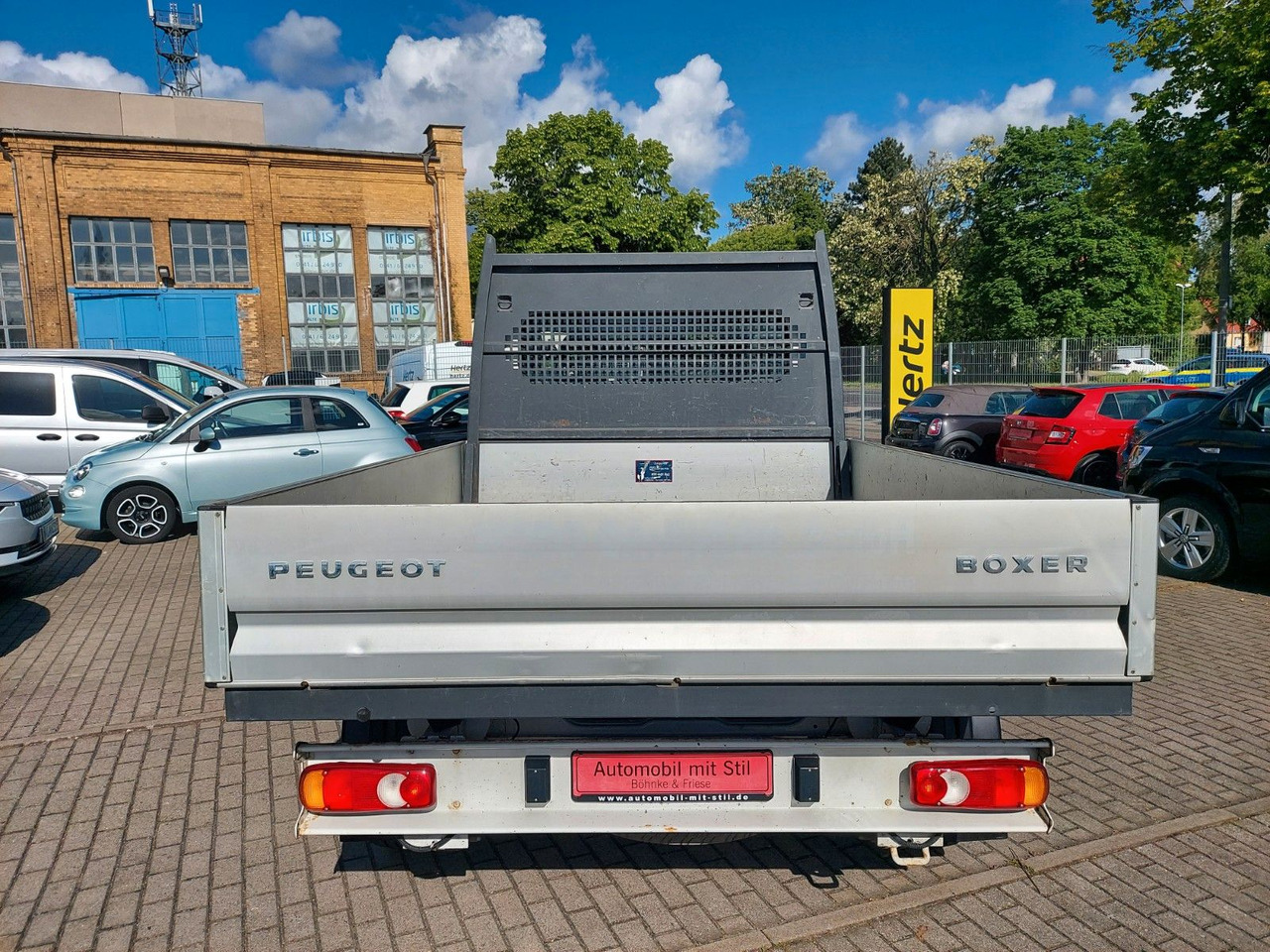 Peugeot Boxer Pritsche Doka. 335 L3 BlueHDi 130 Klima - شاحنة توصيل مفتوحة, الشاحنات الصغيرة كابينة مزدوجة: صورة 5 Peugeot Boxer Pritsche Doka. 335 L3 BlueHDi 130 Klima - شاحنة توصيل مفتوحة, الشاحنات الصغيرة كابينة مزدوجة: صورة 5