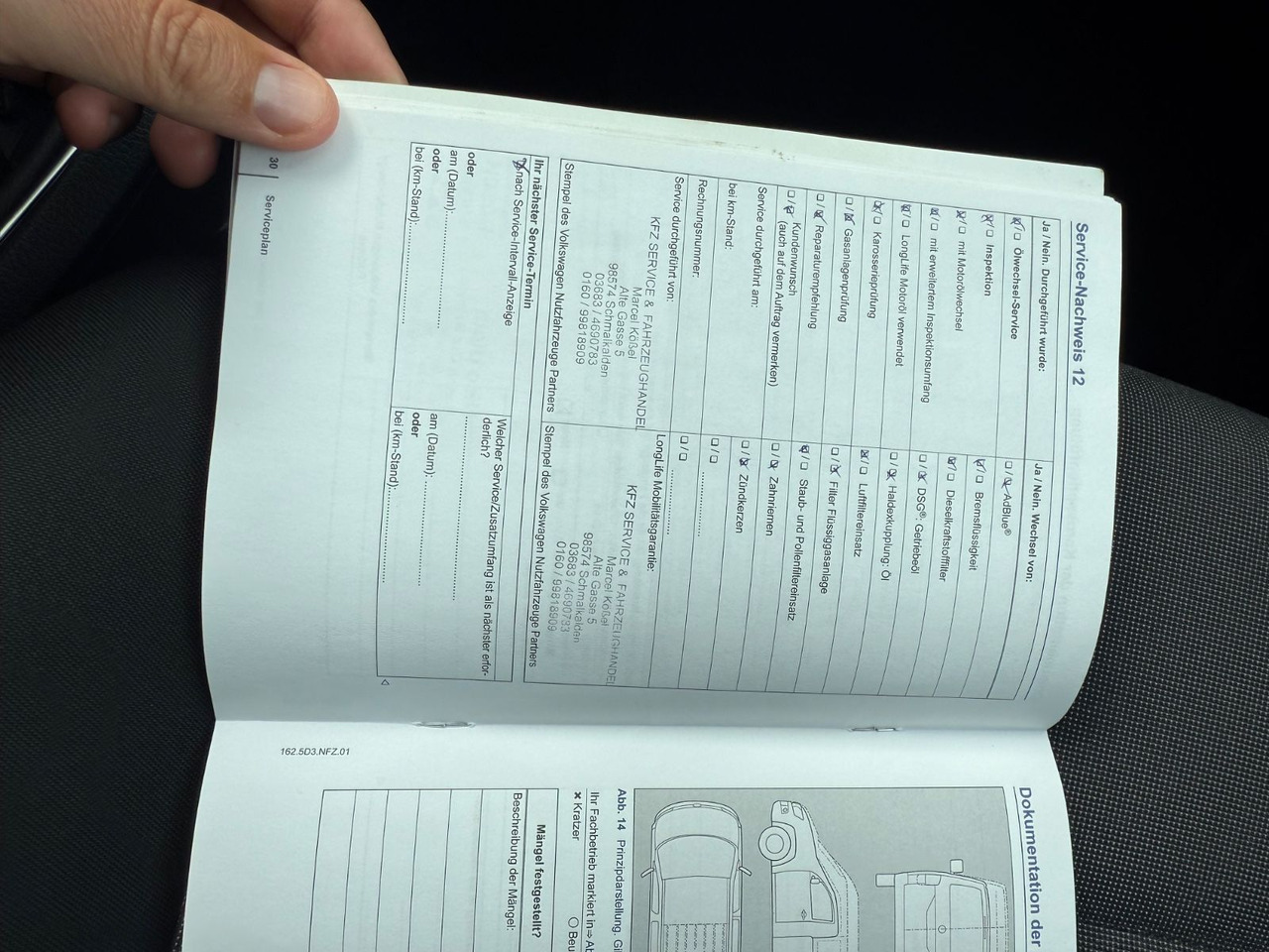 ميكروباص Volkswagen Caddy Nfz Kasten 4Motion KLIMA NAVI 10/25 TÜV: صورة 20