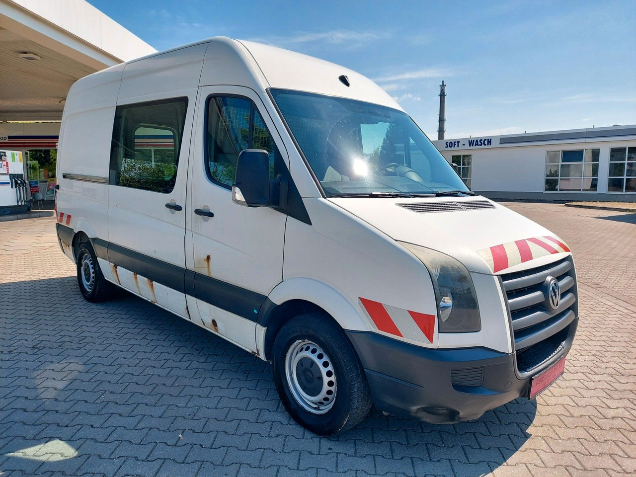 Volkswagen Crafter Kasten 35 mittel L2H2 Hochdach KLIMA AHK - ميكروباص: صورة 1 Volkswagen Crafter Kasten 35 mittel L2H2 Hochdach KLIMA AHK - ميكروباص: صورة 1