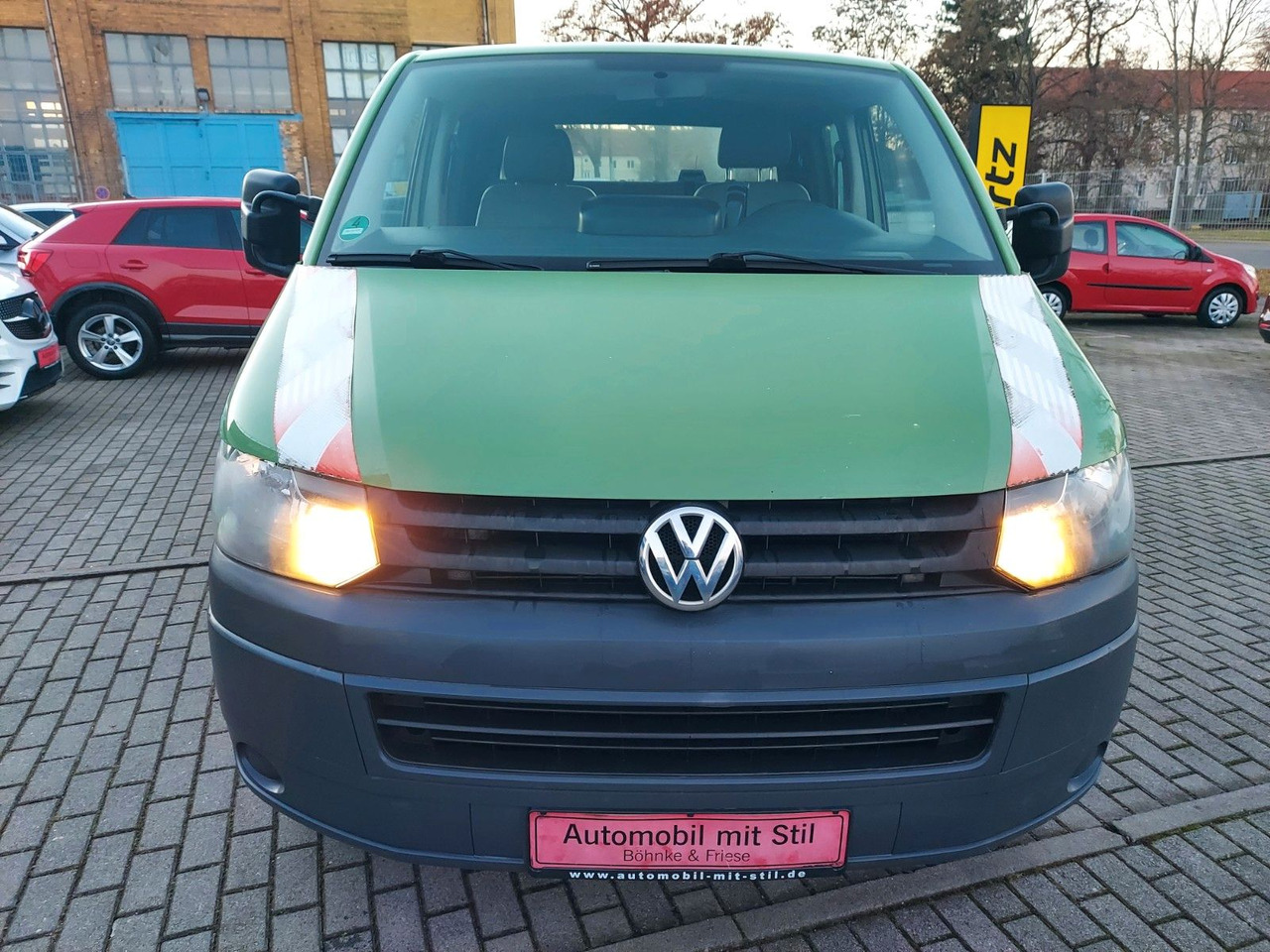 Volkswagen T5 Transporter Pritsche Doppelkabine - شاحنة توصيل مفتوحة, الشاحنات الصغيرة كابينة مزدوجة: صورة 2 Volkswagen T5 Transporter Pritsche Doppelkabine - شاحنة توصيل مفتوحة, الشاحنات الصغيرة كابينة مزدوجة: صورة 2