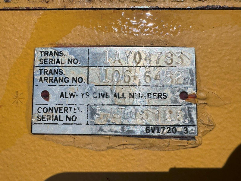 Caterpillar transmission for 980G series 1 and 2 NVT - نقل الحركة - آلات الإنشاء: صورة 3 Caterpillar transmission for 980G series 1 and 2 NVT - نقل الحركة - آلات الإنشاء: صورة 3