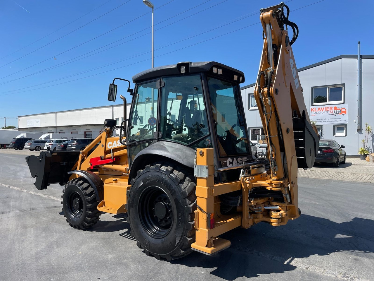 Case 580ST Baggerlader/7597h/72kW/4x4/AC - لودر ذو محراث خلفي/ باكهو: صورة 4 Case 580ST Baggerlader/7597h/72kW/4x4/AC - لودر ذو محراث خلفي/ باكهو: صورة 4