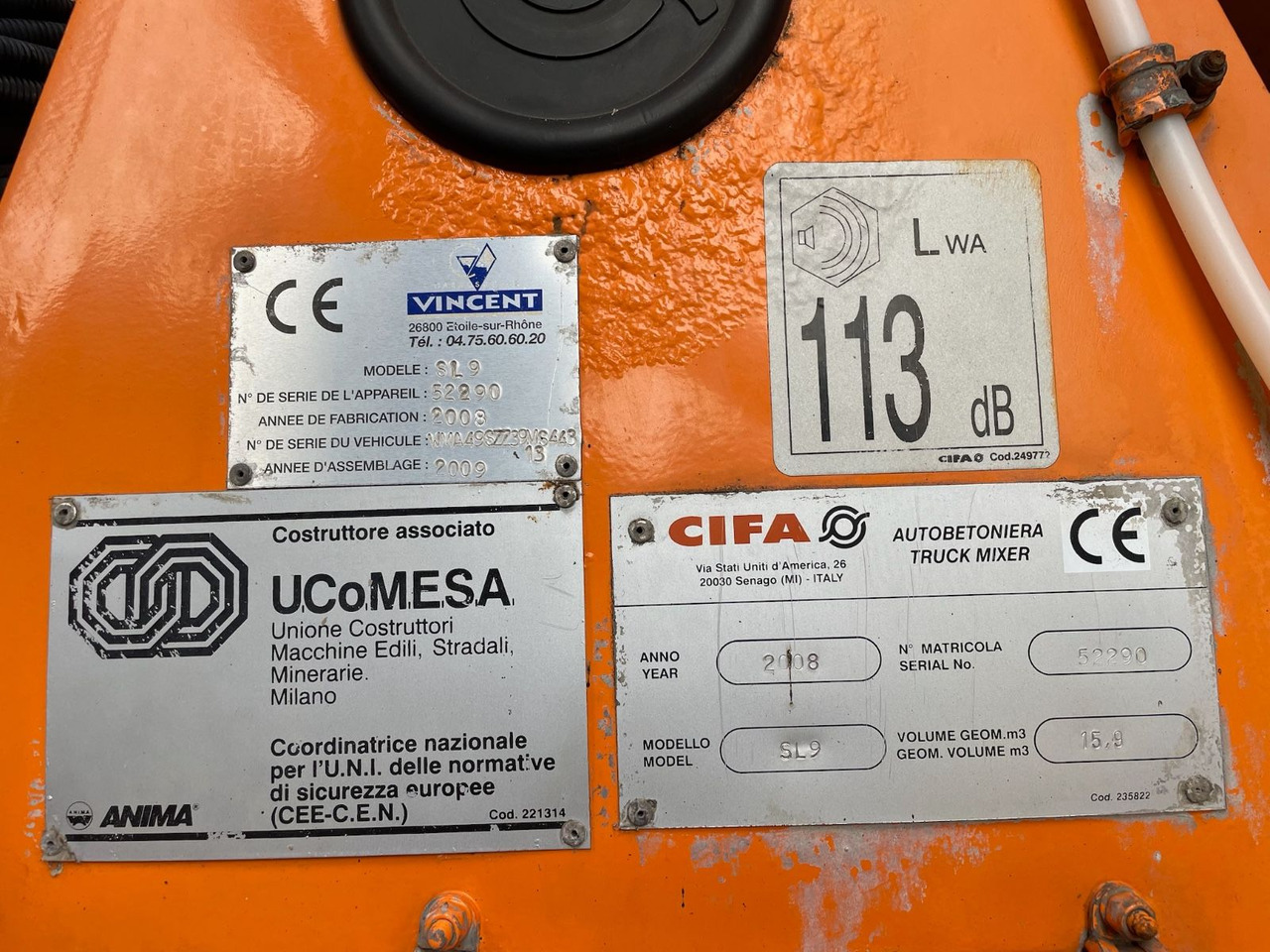 تأجير  MAN TGS 32.360 8x4 BB Betonmischer/CIFA/SL9/9m3/EU4 MAN TGS 32.360 8x4 BB Betonmischer/CIFA/SL9/9m3/EU4: صورة 14