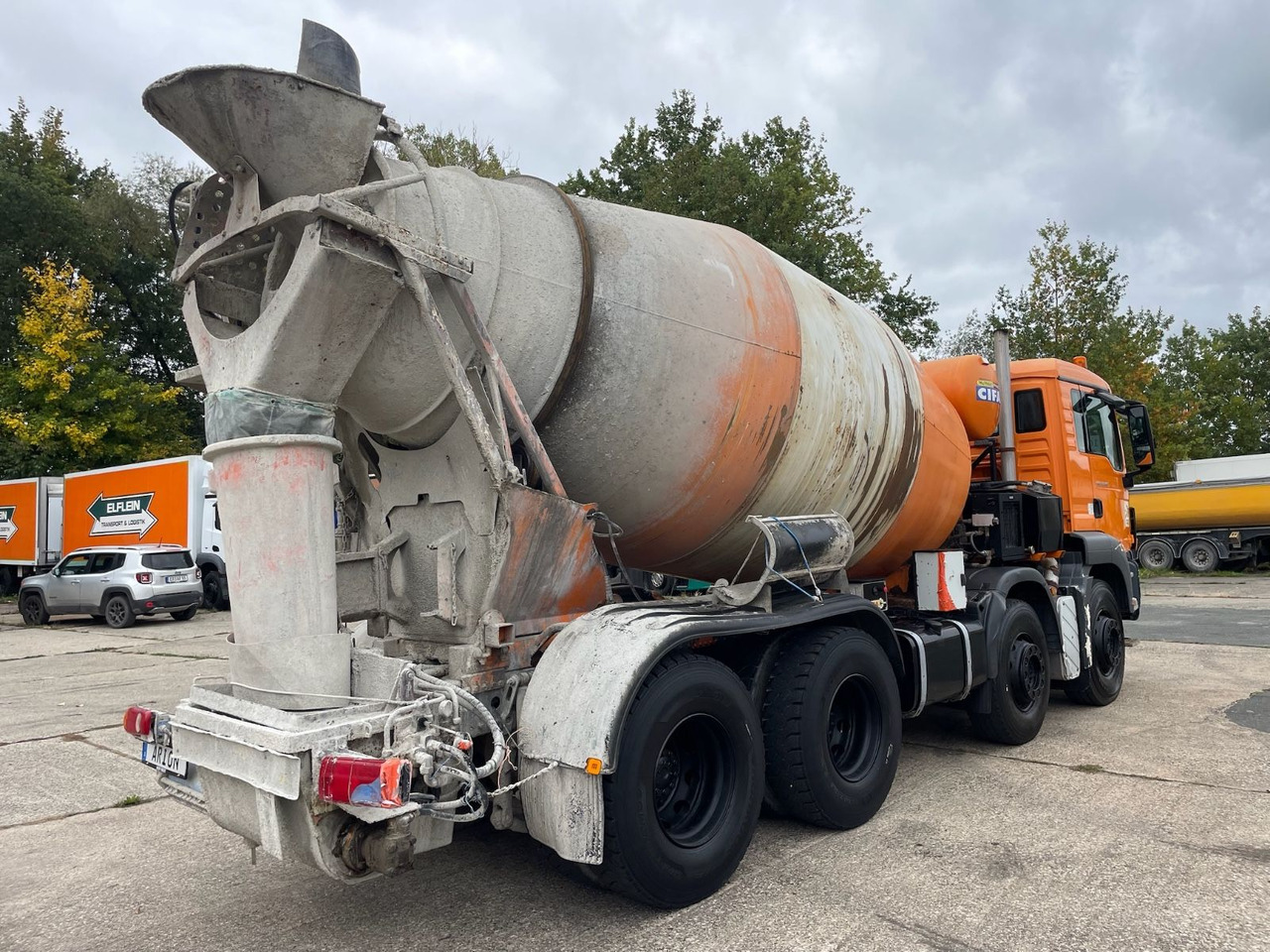 تأجير  MAN TGS 32.360 8x4 BB Betonmischer/CIFA/SL9/9m3/EU4 MAN TGS 32.360 8x4 BB Betonmischer/CIFA/SL9/9m3/EU4: صورة 6