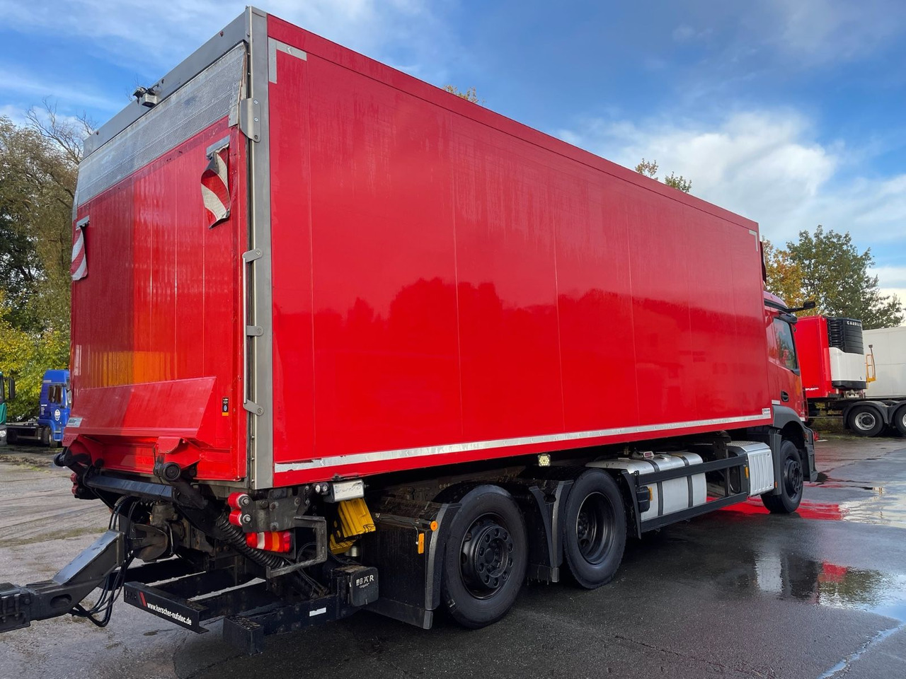 تأجير  Mercedes-Benz Actros 2543 6x2 Kühlkoffer/CARRIER/KERSCHER/EU6d Mercedes-Benz Actros 2543 6x2 Kühlkoffer/CARRIER/KERSCHER/EU6d: صورة 9