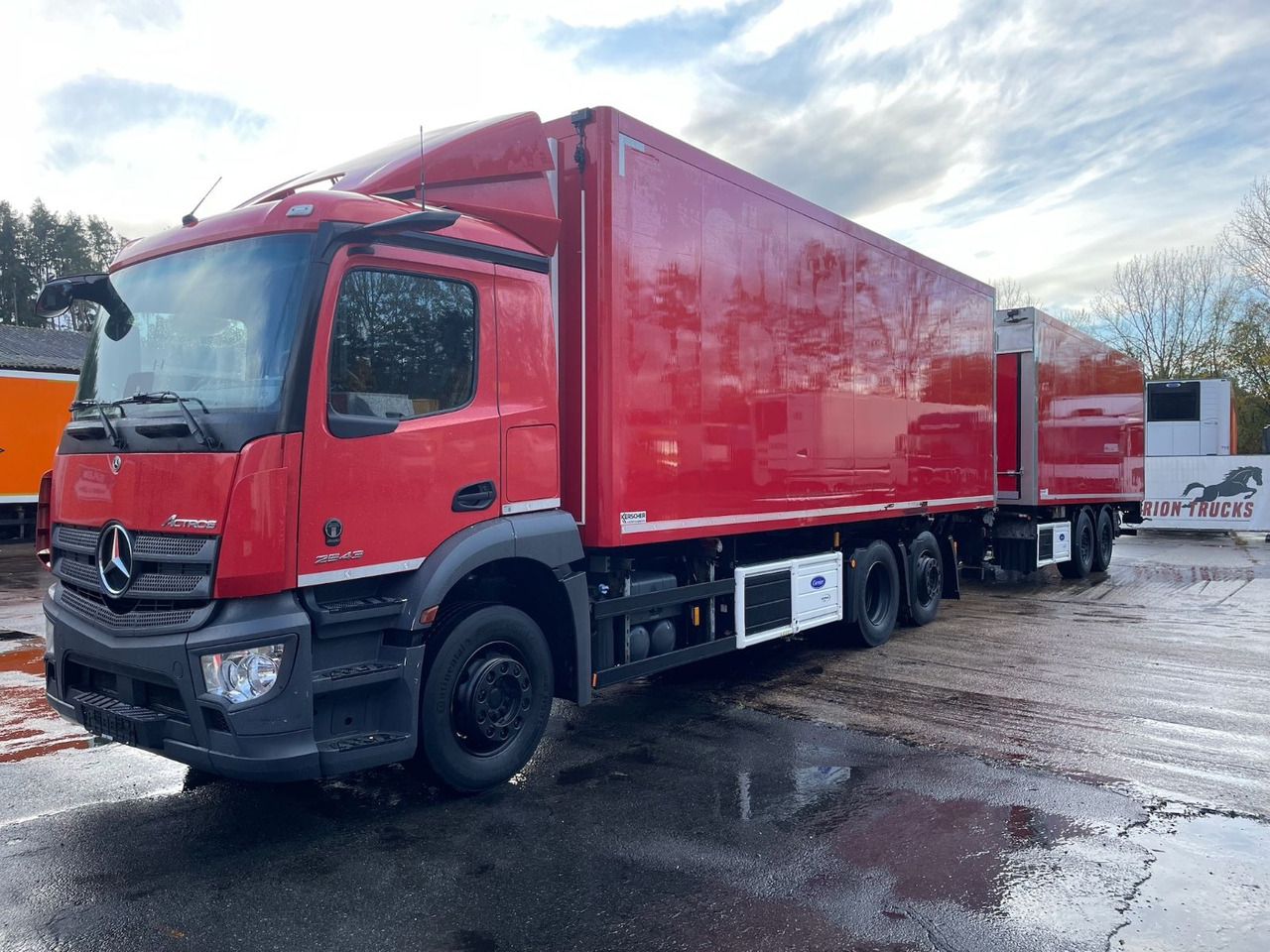 Mercedes-Benz Actros 2543 6x2 Kühlkoffer/CARRIER/KERSCHER/EU6d - شاحنة ذات مبرد: صورة 3 Mercedes-Benz Actros 2543 6x2 Kühlkoffer/CARRIER/KERSCHER/EU6d - شاحنة ذات مبرد: صورة 3
