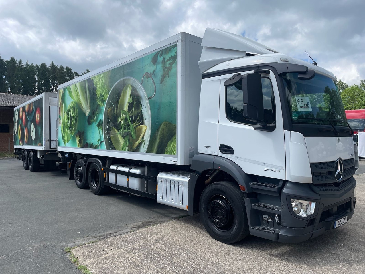 Mercedes-Benz Antos 2543 6x2 Kühlkoffer/CARRIER/KERSCHER/NLA - شاحنة ذات مبرد: صورة 1 Mercedes-Benz Antos 2543 6x2 Kühlkoffer/CARRIER/KERSCHER/NLA - شاحنة ذات مبرد: صورة 1