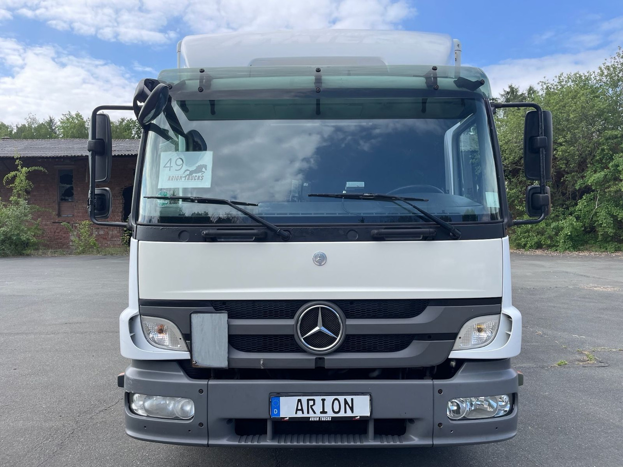 Mercedes-Benz Atego 2 1222 4x2 Koffer/LBW/DAUTEL/8,25m/AC/EU5 - شاحنة صندوقية: صورة 2 Mercedes-Benz Atego 2 1222 4x2 Koffer/LBW/DAUTEL/8,25m/AC/EU5 - شاحنة صندوقية: صورة 2