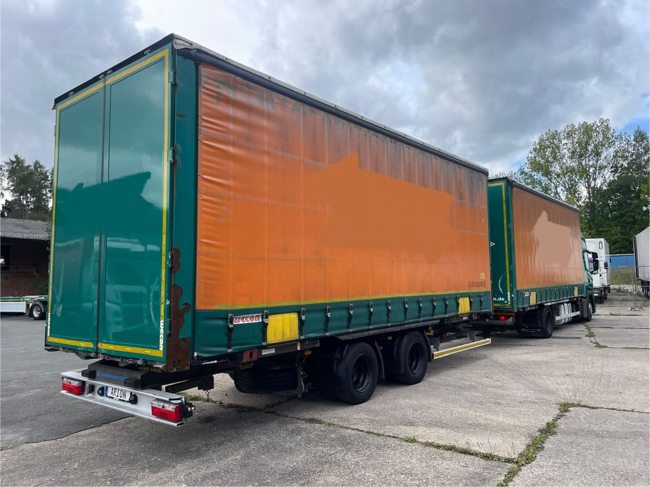 Scania G450 Pritsche+Plane/ANHÄNGER/KOTSCHENREUTHER - شاحنة ذات ستائر جانبية: صورة 4 Scania G450 Pritsche+Plane/ANHÄNGER/KOTSCHENREUTHER - شاحنة ذات ستائر جانبية: صورة 4