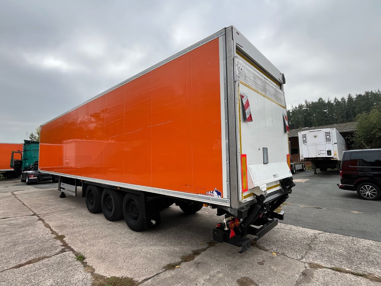 Schmitz Cargobull SCB*S3B/CARRIER/Vector1550/LBW/BÄR/2347h/13,4m - نصف مقطورة بصندوق مغلق: صورة 4 Schmitz Cargobull SCB*S3B/CARRIER/Vector1550/LBW/BÄR/2347h/13,4m - نصف مقطورة بصندوق مغلق: صورة 4