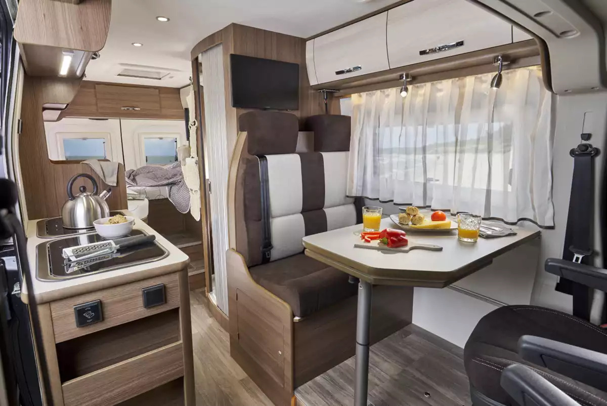 كرفان فان للبيع  Bravia Mobil Swan 636 PEUGEOT BOXER, EURO 6.4: صورة 9