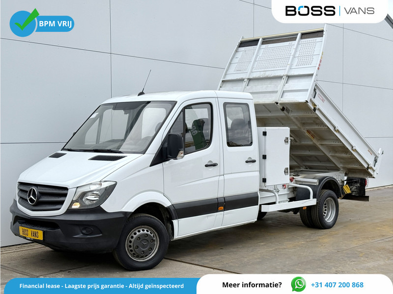 Mercedes-Benz Sprinter 514 2.2 CDI Kipper Dubbellucht Dubbele Cabine Climate Control Cruise Control Trekhaak 3.5t Tipper Benne DOKA - قلاب صغير, الشاحنات الصغيرة كابينة مزدوجة: صورة 1 Mercedes-Benz Sprinter 514 2.2 CDI Kipper Dubbellucht Dubbele Cabine Climate Control Cruise Control Trekhaak 3.5t Tipper Benne DOKA - قلاب صغير, الشاحنات الصغيرة كابينة مزدوجة: صورة 1