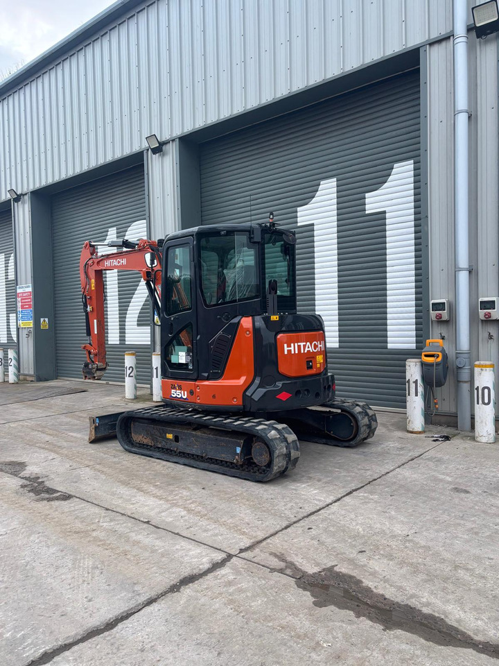 Hitachi ZX55U-6 CLR - حفار صغير: صورة 3 Hitachi ZX55U-6 CLR - حفار صغير: صورة 3