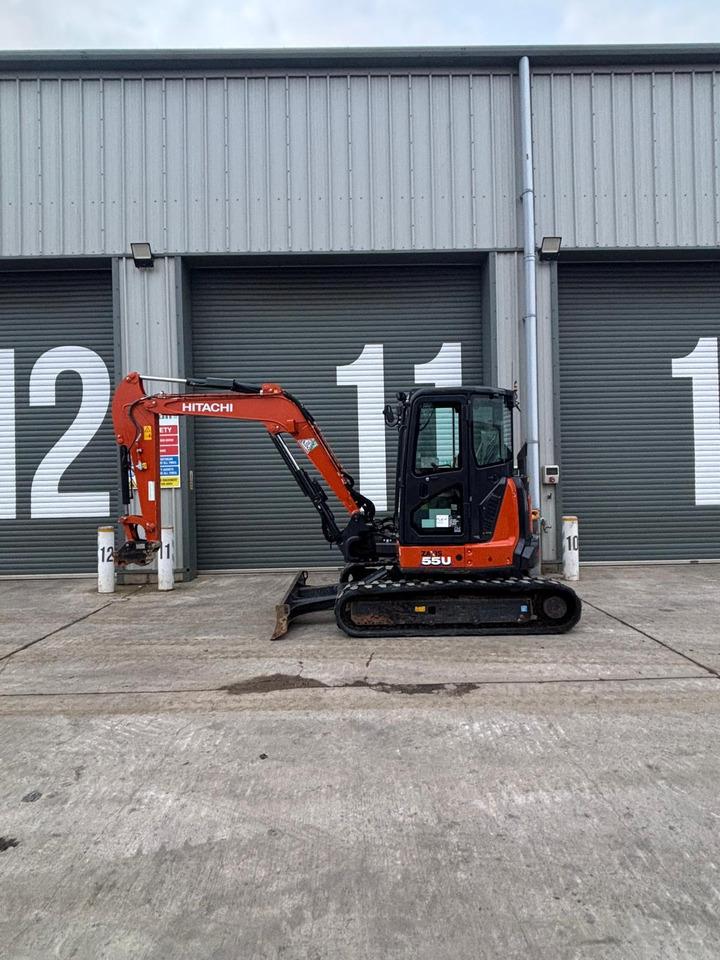 Hitachi ZX55U-6 CLR - حفار صغير: صورة 2 Hitachi ZX55U-6 CLR - حفار صغير: صورة 2