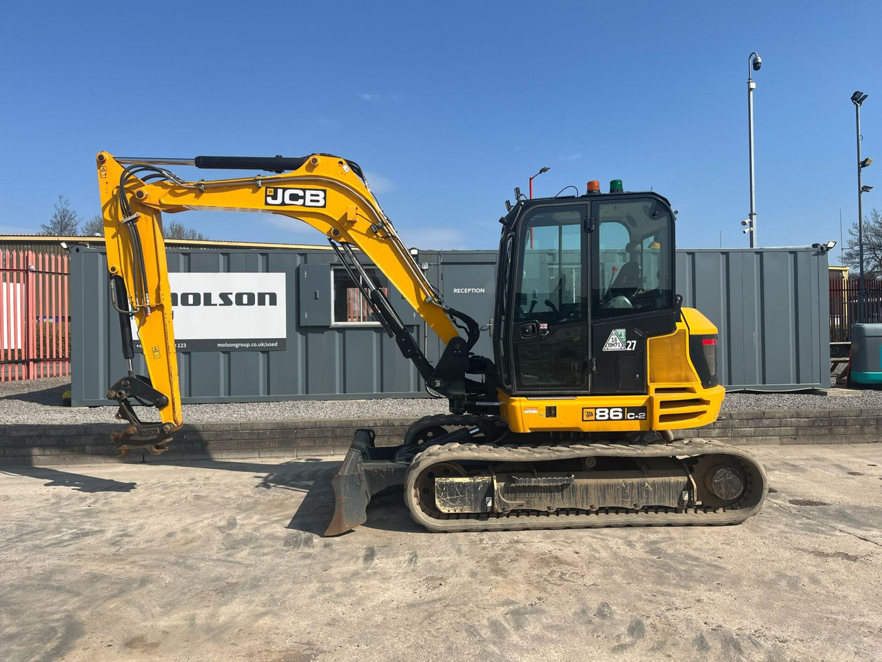 JCB 86C-2 - حفار صغير: صورة 2 JCB 86C-2 - حفار صغير: صورة 2