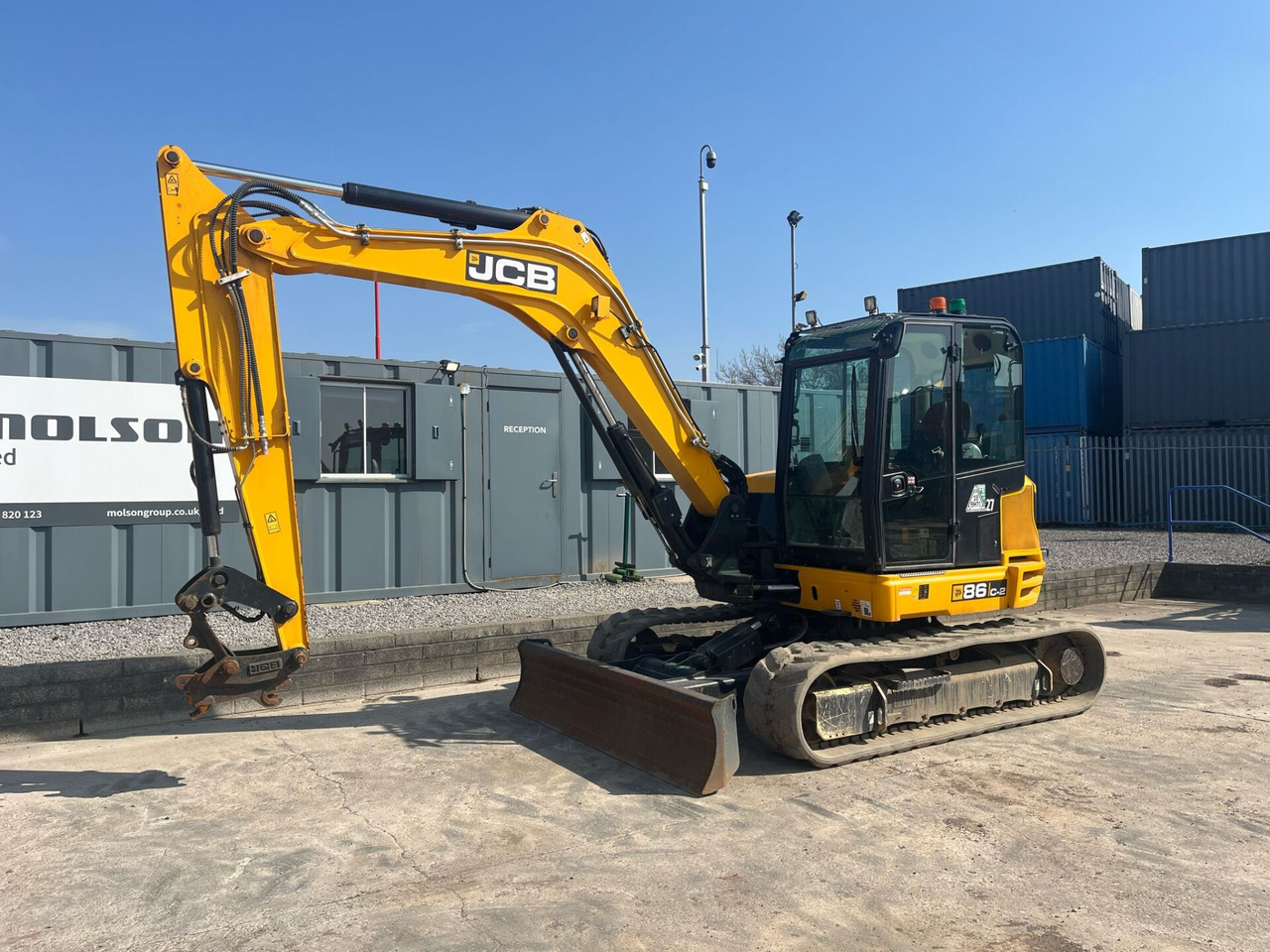 JCB 86C-2 - حفار صغير: صورة 1 JCB 86C-2 - حفار صغير: صورة 1