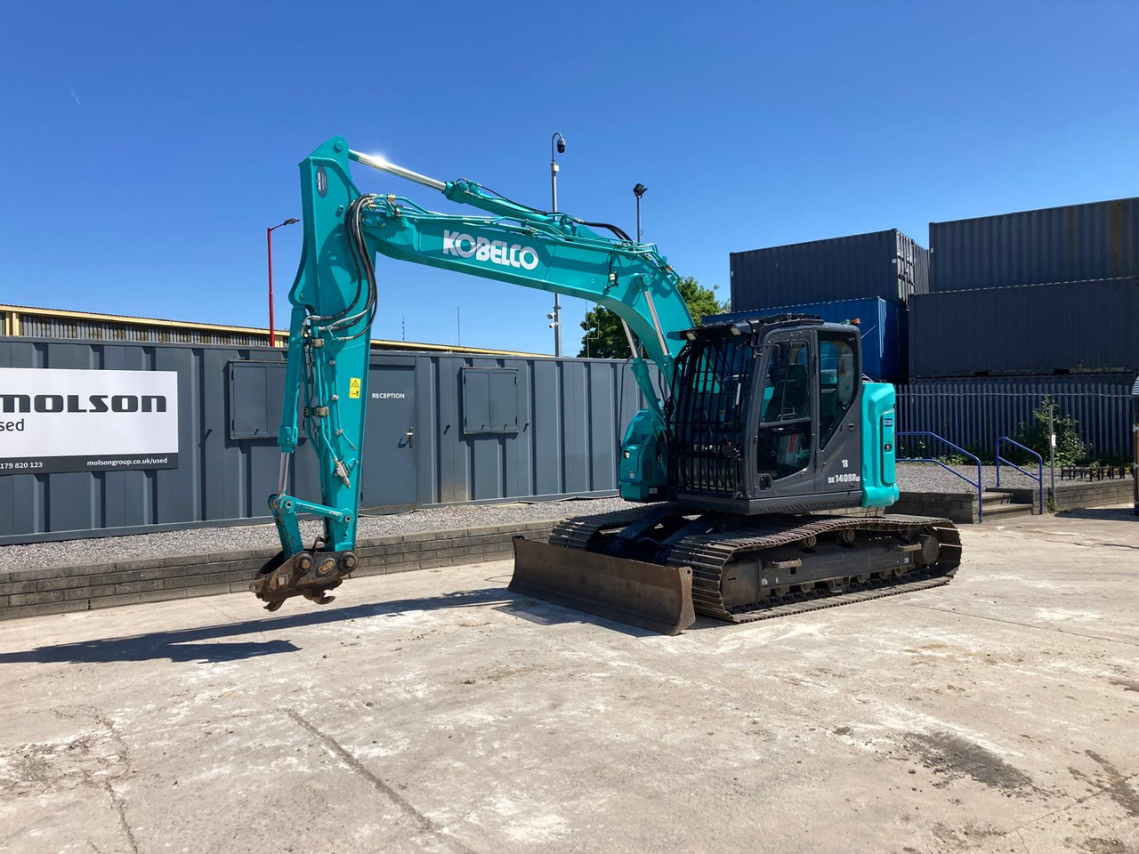 Kobelco SK140SRLC-7 - حفار زاحف: صورة 1 Kobelco SK140SRLC-7 - حفار زاحف: صورة 1