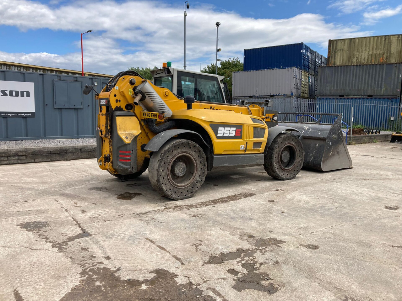 Sennebogen 355E - آلة رفع ونقل تلسكوبية: صورة 5 Sennebogen 355E - آلة رفع ونقل تلسكوبية: صورة 5