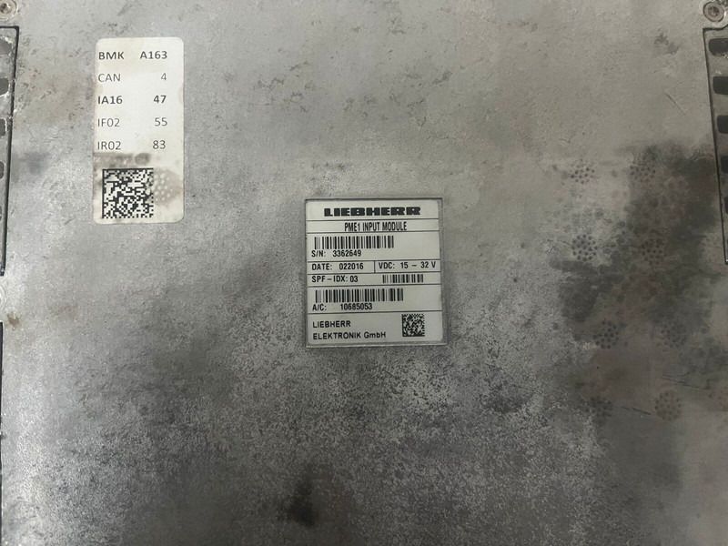 Liebherr Control Computer PME - قطع الغيار: صورة 2 Liebherr Control Computer PME - قطع الغيار: صورة 2