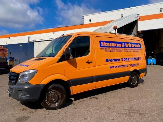 Mercedes-Benz Sprinter - BF3-Fahrzeug - شاحنة توصيل مغلقة: صورة 2 Mercedes-Benz Sprinter - BF3-Fahrzeug - شاحنة توصيل مغلقة: صورة 2