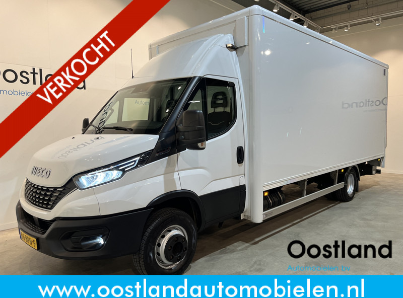 شاحنة صندوقية Iveco 70C18 3.0 Automaat Bakwagen / Dhollandia Laadklep / Euro 6 / Luchtvering / Airco / Camera / Cruise Control: صورة 1