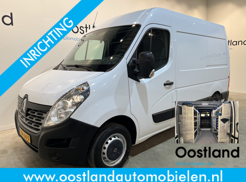 Renault Master 2.3 dCi L1H2 130 PK Servicebus / Sortimo Inrichting / Euro 6 / Luchtvering / Airco / Cruise Control / PDC / Navigatie / 3-Zits - فان المدمجة: صورة 1 Renault Master 2.3 dCi L1H2 130 PK Servicebus / Sortimo Inrichting / Euro 6 / Luchtvering / Airco / Cruise Control / PDC / Navigatie / 3-Zits - فان المدمجة: صورة 1