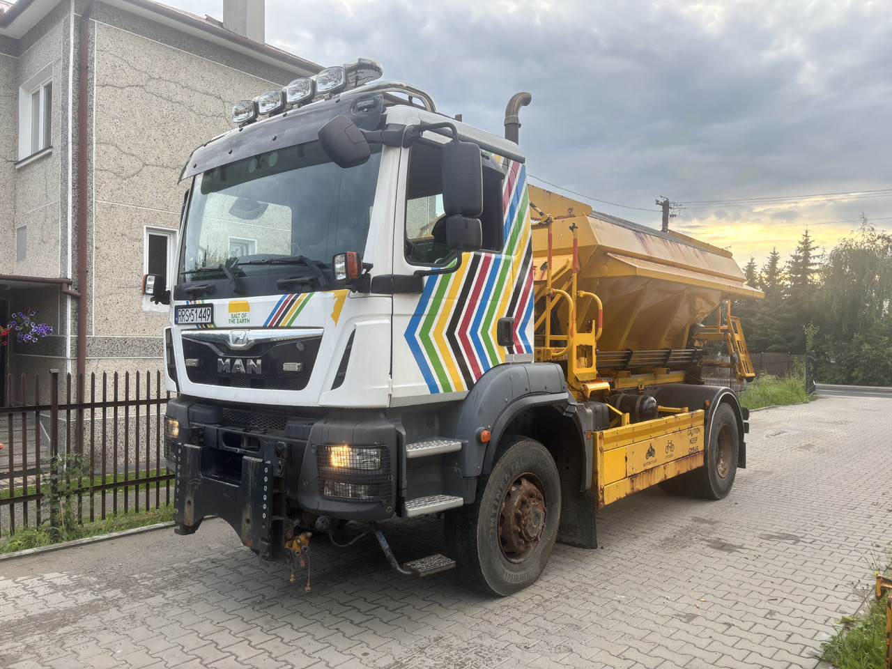 MAN TGM 18.290 4X4 BB GRITTER/SPREADER/PLOUGH - جرافة ثلج: صورة 2 MAN TGM 18.290 4X4 BB GRITTER/SPREADER/PLOUGH - جرافة ثلج: صورة 2