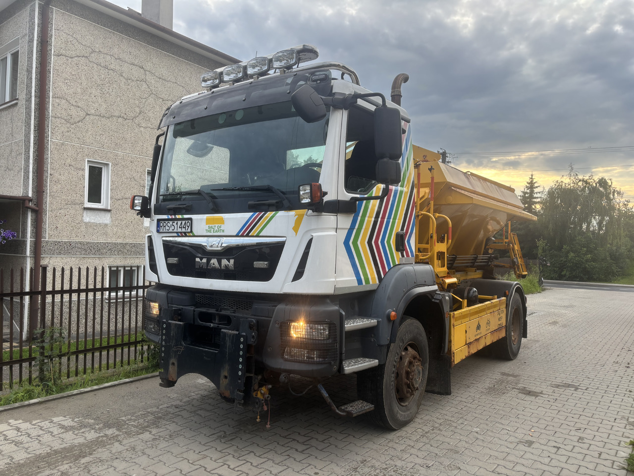 MAN TGM 18.290 4X4 BB GRITTER/SPREADER/PLOUGH - جرافة ثلج: صورة 1 MAN TGM 18.290 4X4 BB GRITTER/SPREADER/PLOUGH - جرافة ثلج: صورة 1