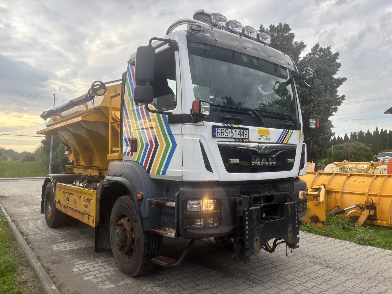 MAN TGM 18.290 4X4 BB GRITTER/SPREADER/PLOUGH - جرافة ثلج: صورة 3 MAN TGM 18.290 4X4 BB GRITTER/SPREADER/PLOUGH - جرافة ثلج: صورة 3