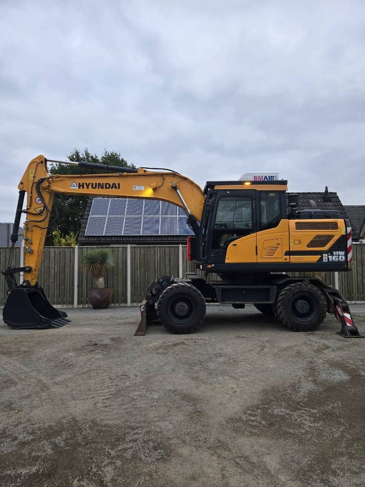 Hyundai HW 160  - حفار ذو عجلات: صورة 1 Hyundai HW 160  - حفار ذو عجلات: صورة 1