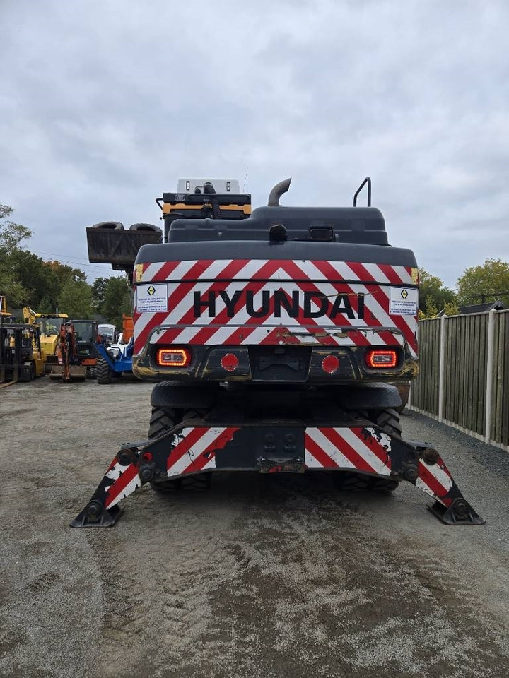 Hyundai HW 160  - حفار ذو عجلات: صورة 3 Hyundai HW 160  - حفار ذو عجلات: صورة 3