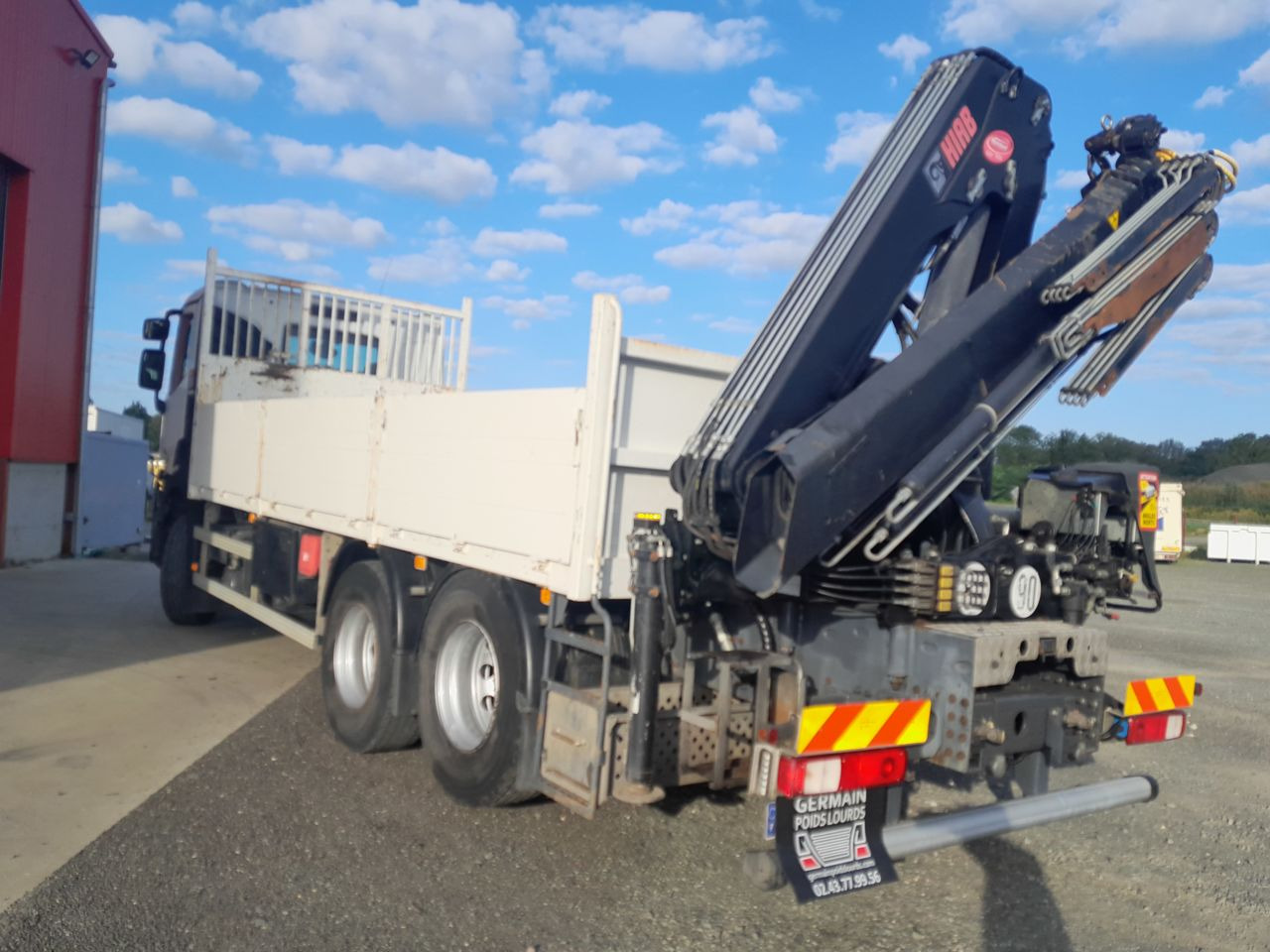 Renault C380 6x2 DTI11 6x2 Standard platform Truck - شاحنات مسطحة, شاحنة كرين: صورة 4 Renault C380 6x2 DTI11 6x2 Standard platform Truck - شاحنات مسطحة, شاحنة كرين: صورة 4