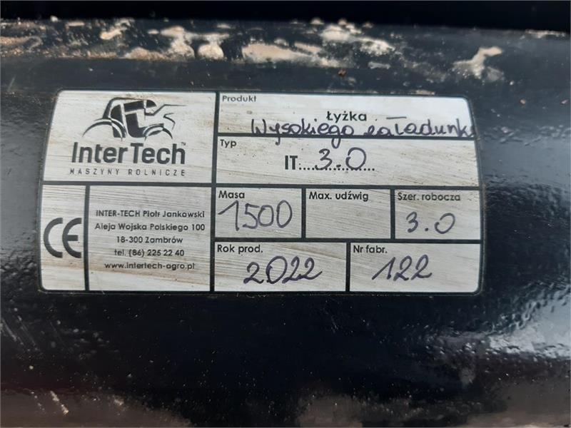 Inter-Tech højtipskovl inter-tech 3 meters - آلات زراعية: صورة 4 Inter-Tech højtipskovl inter-tech 3 meters - آلات زراعية: صورة 4
