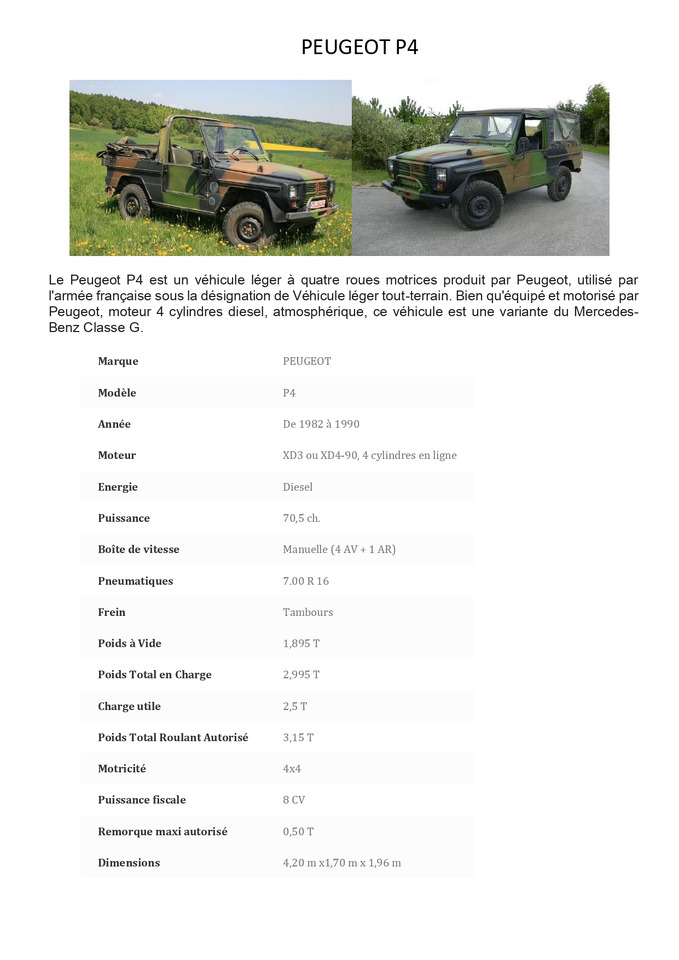 سيارة PEUGEOT P4: صورة 11 سيارة PEUGEOT P4: صورة 11