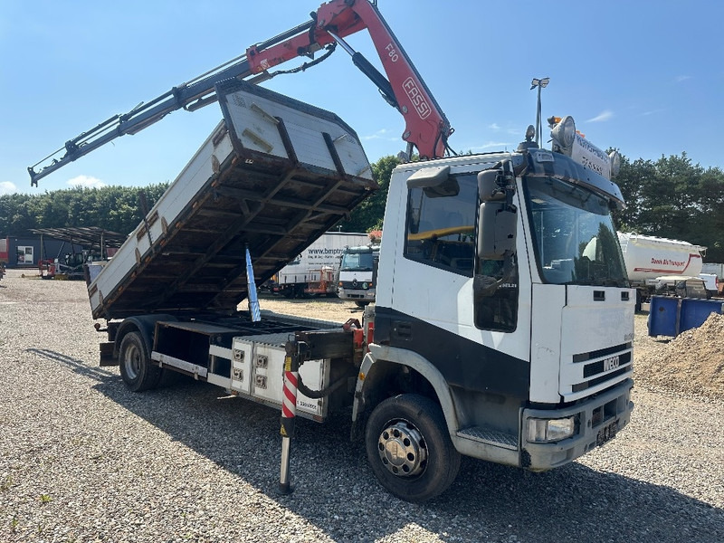 Iveco Eurocargo 120 EL 210hp / Fassi 80A Year 2012 + Tip - شاحنة كرين: صورة 1 Iveco Eurocargo 120 EL 210hp / Fassi 80A Year 2012 + Tip - شاحنة كرين: صورة 1
