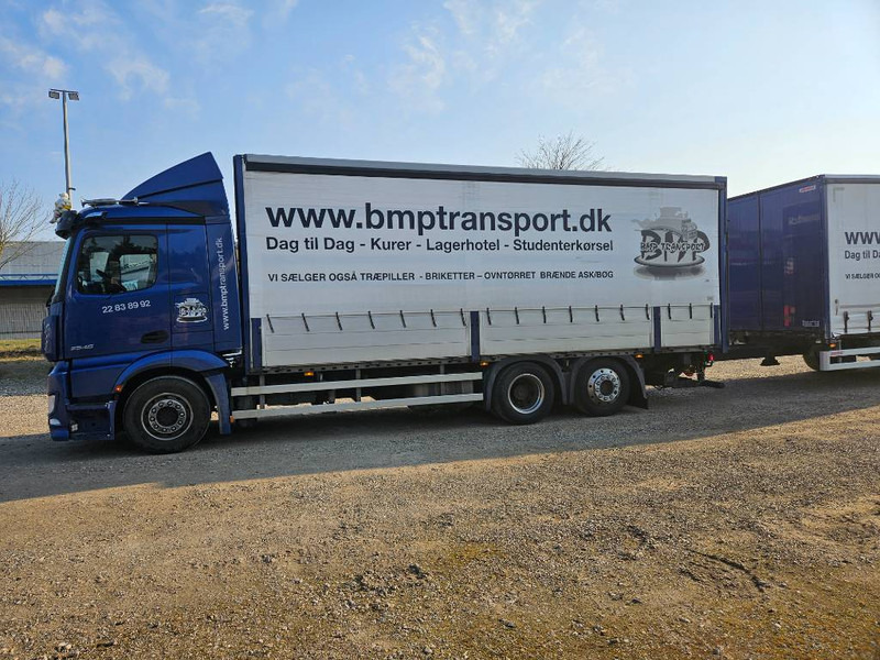 Mercedes-Benz Actros 2540 L // Lift // Kærre // ACC - شاحنة ذات ستائر جانبية: صورة 4 Mercedes-Benz Actros 2540 L // Lift // Kærre // ACC - شاحنة ذات ستائر جانبية: صورة 4