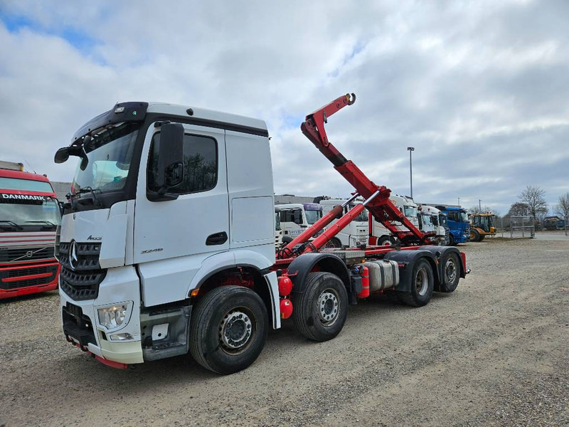 Mercedes-Benz Arocs 3246 L 8x2/4 //Kroghejs / Hook / Hagen// - شاحنة برافعة خطافية: صورة 1 Mercedes-Benz Arocs 3246 L 8x2/4 //Kroghejs / Hook / Hagen// - شاحنة برافعة خطافية: صورة 1
